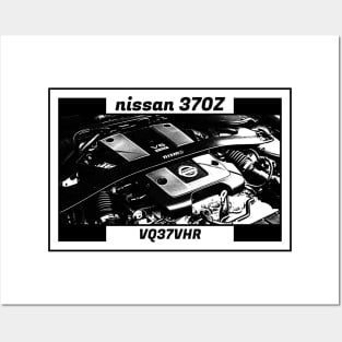 NISSAN 370Z NISMO ENGINE Posters and Art